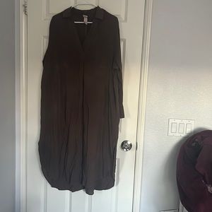 Brown long dress